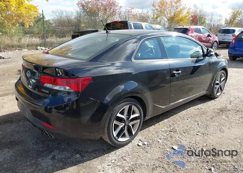 2010 Kia Forte Koup Sx z USA, uszkodzony, nr VIN KNAFW6A37A5121842